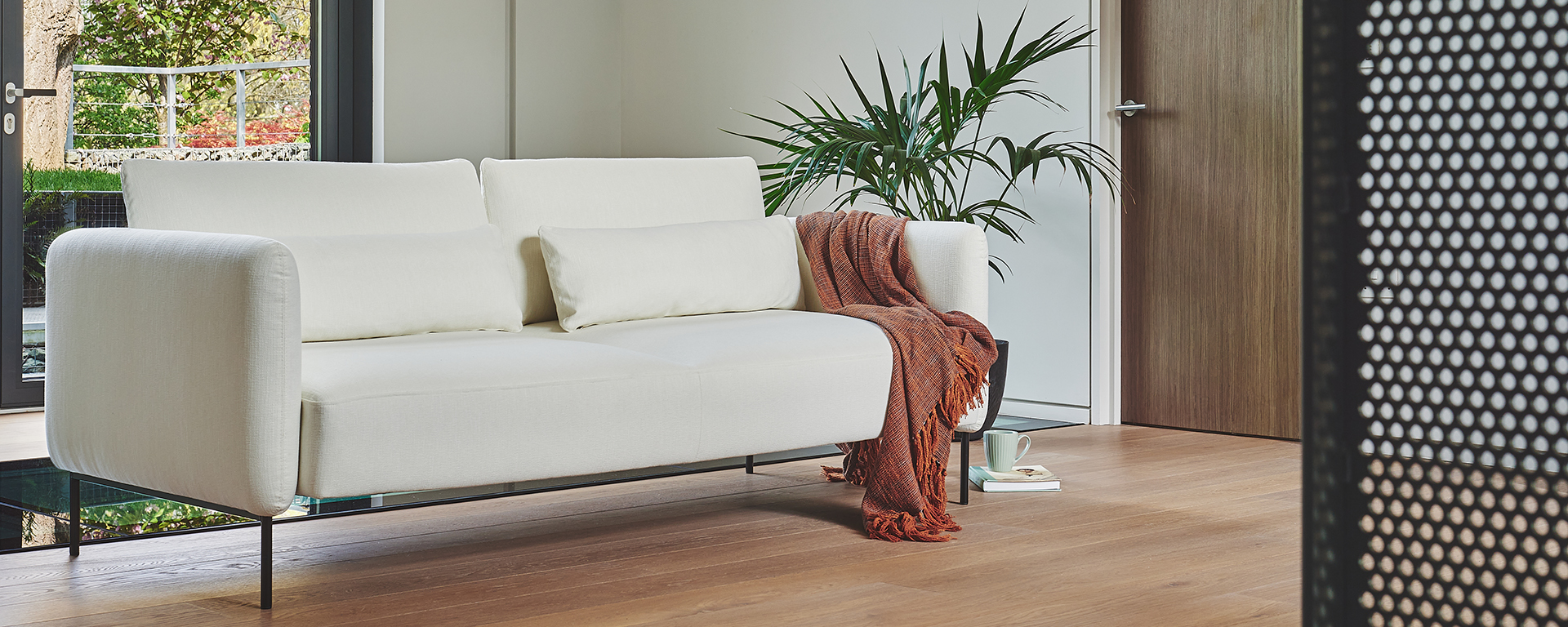 Designer settees on sale