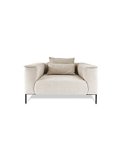 Francis Loveseat - Premium Boucle Ecru - Ex Display