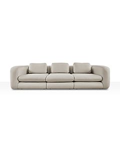 Jude Large 3 Seater Sectional Semi Plain Weave Brosca 20% off £3517